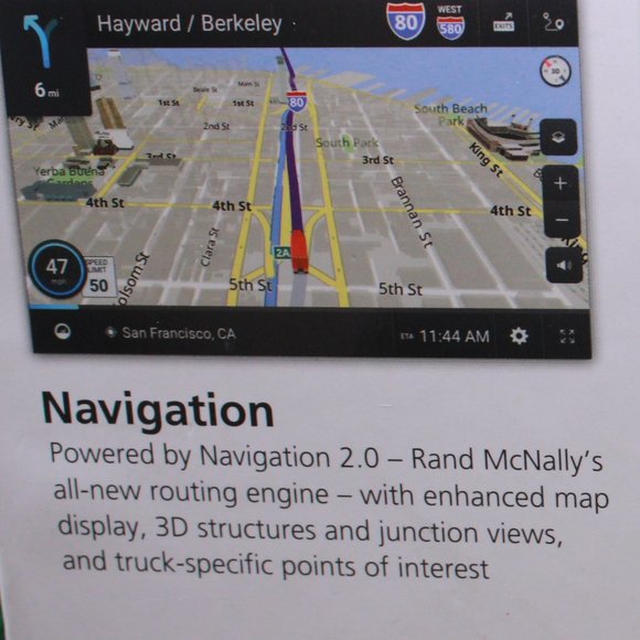 Rand Mcnally TND Tablet 85 - Picture 7 of 8